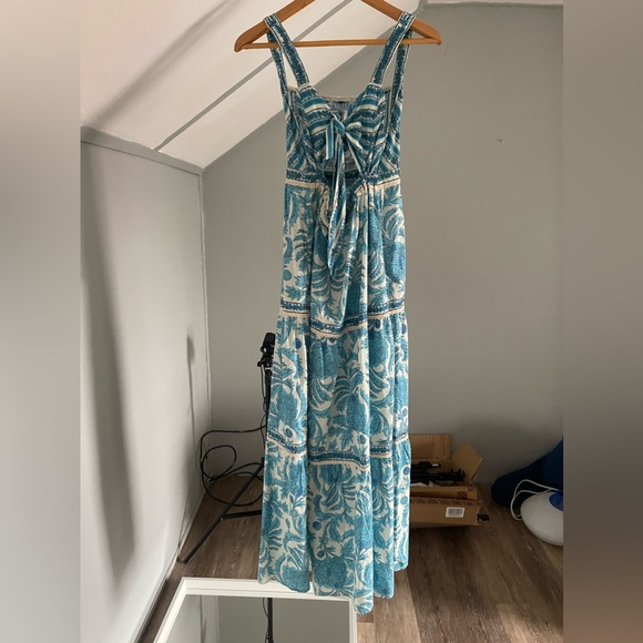 Blue maxi dress New size M - Picture 2 of 4